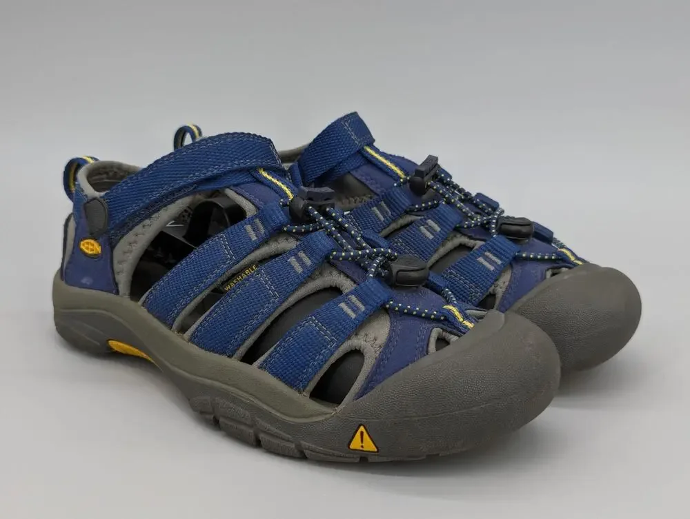 Keen Unisex Big Kids' Newport H2 Sandals 1009962 Blue Depths Gargoyle Size 5